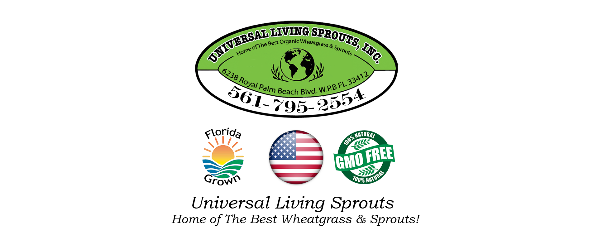Universal Living Sprouts Home Page Banner